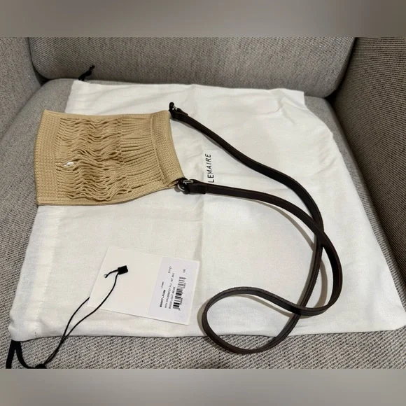 LEMAIRE MINI CROSSBODY FILT NET BAG - Picture 4 of 11